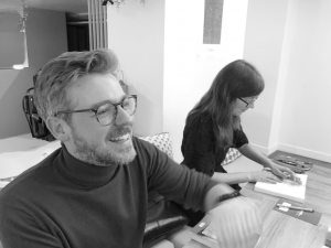 Amélie Canu et Maxime Perret lors d'une signature