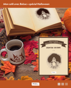 Montage photo autour des Contes bruns pour Halloween