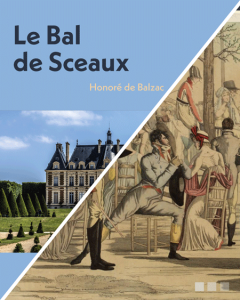Montage de la couverture du Bal de Sceaux aux Éditions Perret et des Élégants sous l'Empire