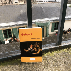 Un exemplaire de Gobseck aux Éditions Perret à la Maison de Balzac