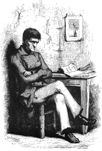 Le Colonel Chabert dessiné par Bertall pour l'édiiton Furne