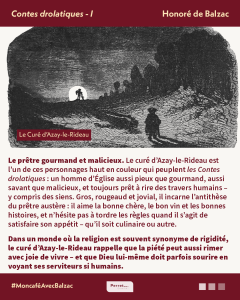 Le Curé d'Azay-le-Rideau illustré par Gustave Doré dans les Contes drolatiques de Balzac