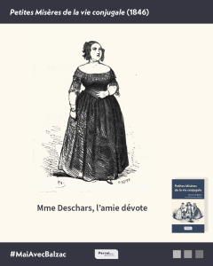 Madame Deschars dessinée par Bertall