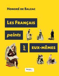 Couverture des Français peints par eux-mêmes d'Honoré de Balzac aux Éditions Perret