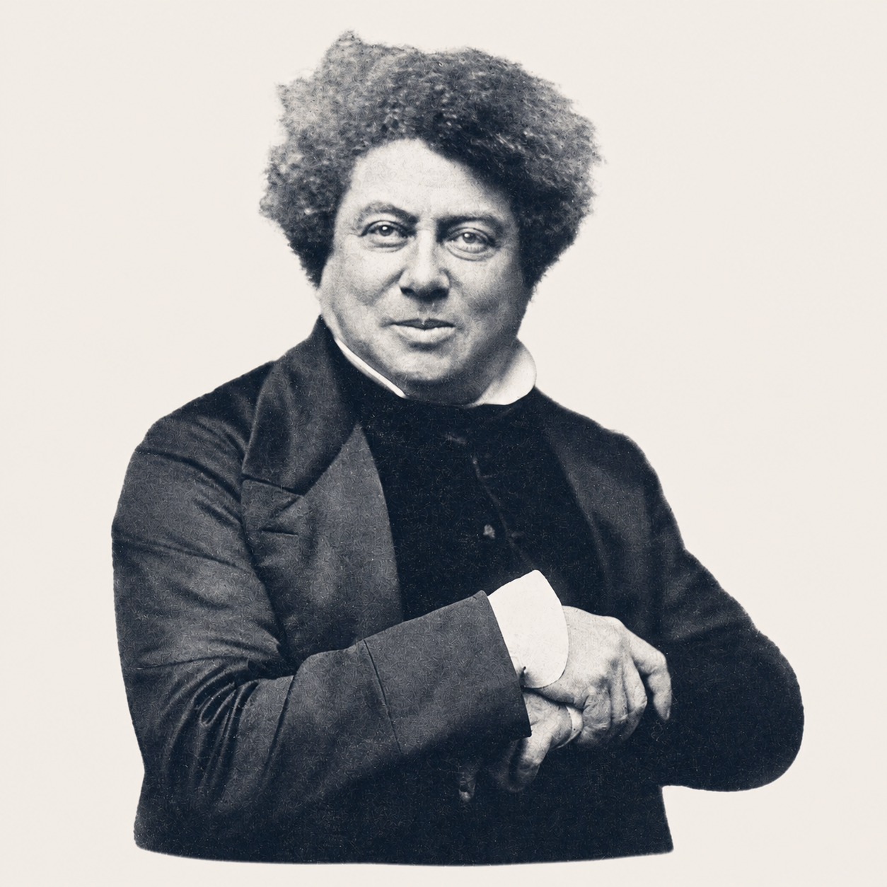 Alexandre Dumas photographié par Nadar