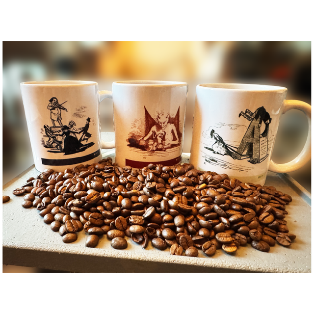 Mug Honoré de Balzac — bleu foncé — 325 ml – Image 2