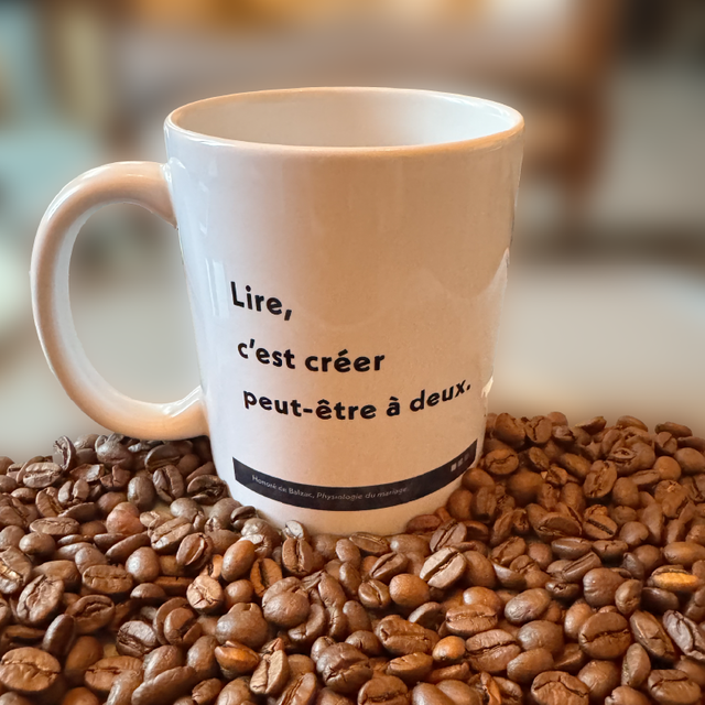 Mug Honoré de Balzac — bleu foncé — 325 ml – Image 3