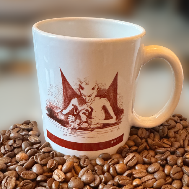 Mug Honoré de Balzac — rouge — 325 ml