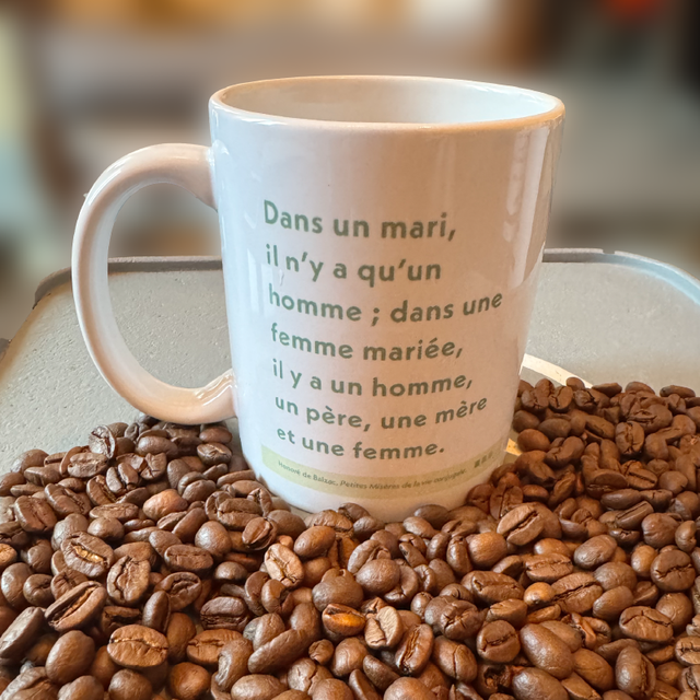Mug Honoré de Balzac — vert — 325 ml – Image 2